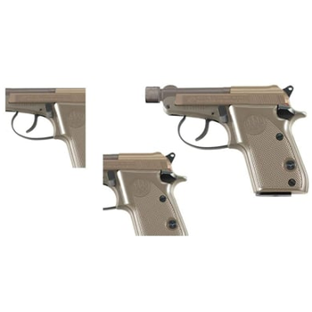Beretta 21A Bobcat FDE .22 LR Dbl/Sngl 2.9" Bbl Al Frame 7rd - $359.99 - $359.99
