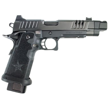 Staccato 2011 P Optic Ready AL Frame 9mm DLC TB Comp TAC - $3299 (Free S/H on Firearms)