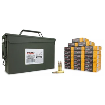 PMC X-TAC 5.56 NATO 62 GR Green Tip LAP 420 Rounds in Heavy Duty Ammo Can - $218.49 w/code "5OFFJUNE24" (Free S/H over $149)
