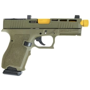 Blem PSA Dagger Complete 9mm Pistol w/Gold Barrel, Sniper Green - $289.99