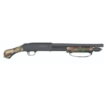 Mossberg 590 Shockwave 14" 12 GA 3" 5rd Pump-Action Shotgun - Woodland Camo - 50634 - $399 ($8.99 Flat Rate Shipping) - $399.00