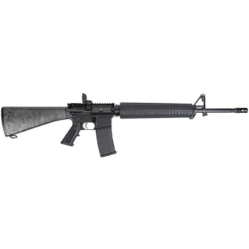 DPMS DR-15 20" 5.56 NATO A2 Rifle W/ MBUS Rear Sight, Black Rifle - $599.45 (Free Shipping on Firearms) - $599.45
