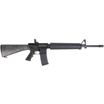 DPMS DR-15 20" 5.56 NATO A2 Rifle W/ MBUS Rear Sight, Black Rifle - $599.45 (Free Shipping on Firearms)