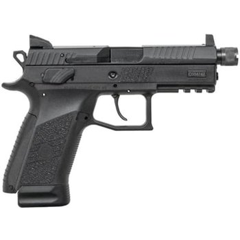 CZ-USA P-07 Duty 9mm 4.5" 17rd Pistol w/ Threaded Barrel &amp; Suppressor Sights Black - $499.99 - $499.99