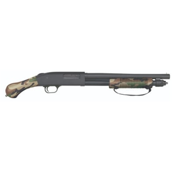 Mossberg 590 Shockwave 14" 12 GA 3" 5rd Pump-Action Shotgun - Woodland Camo - 50634 - $399.95 (Free S/H over $175)