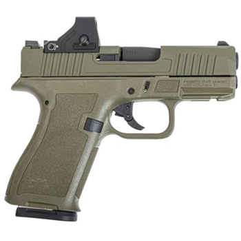 PSA Dagger Micro 9mm Pistol - Shield Cut, Non Threaded Barrel, Sniper Green W/Raven Optic 3MOA - $399.99 - $399.99