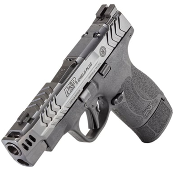 Smith &amp; Wesson M&amp;P9 Shield Plus Carry Comp 4" Barrel 15rd Black - $599 (Free S/H on Firearms) - $599.00