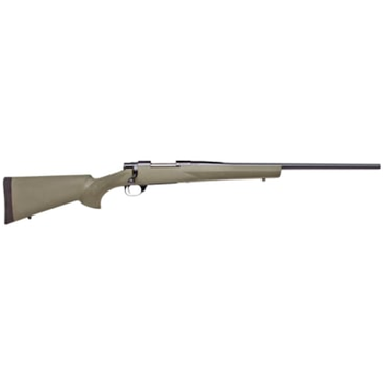 HOWA M1500 243 Win 22" 4rd Bolt Rifle - Blued OD Green Hogue Stock - $399.99 (Free S/H on Firearms)