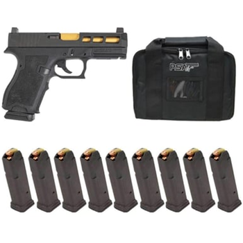 PSA Dagger Complete SW1 RMR Pistol W/ Gold Barrel &amp; 10 15RD Mags, Black DLC - $399.99 - $399.99