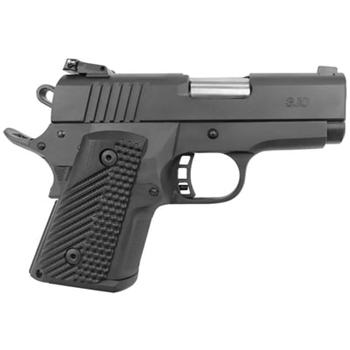 ROCK ISLAND Baby Rock 1911 45ACP 3.1" 10rd Pistol - Black w/ G10 Grips - $437.31 (Free S/H on Firearms) - $437.31