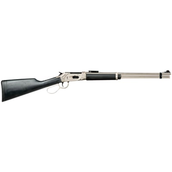 G-Force LVR410 Black / Stainless .410 GA 20" Barrel 7-Rounds Fixed Stock - $369.99 ($9.99 S/H on Firearms / $12.99 Flat Rate S/H on ammo)