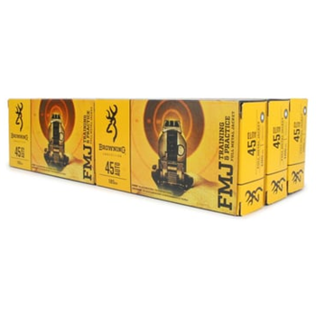 Browning Training &amp; Practice 45 ACP 185 GR FMJ 300 Rnds - $123.97 after code: 5JULY24 (Free S/H over $149) - $123.97