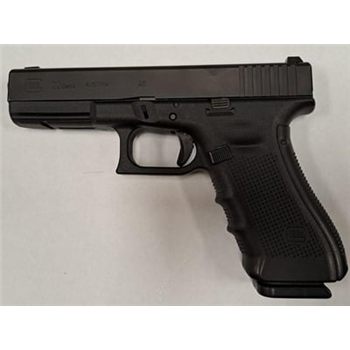 Used Glock 22 Gen 4 40S&amp;W 4.49 1 Mag 15+1 Police Trade In - Blue/Black, 4.5" Barrel, 15+1 Rounds - $360.49 (Free Shipping on Firearms) - $360.49