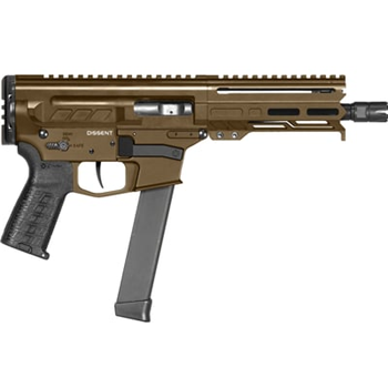CMMG Dissent MKGS 9mm Midnight Bronze AR-15 Semi Automatic Handgun - $1766.99 - $1,766.99