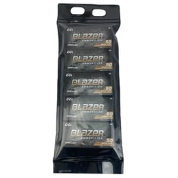 Blazer Brass 9mm 124 Gr FMJ Battle Pack - Up to 75 Years Shelf Life! (250 Rounds) - $60.50 w/code "5Aug24" (Free S/H over $149) - $60.50