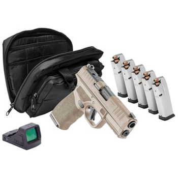 Springfield Hellcat Pro 9mm 3.7" 15-17rd Gear Up 2024 - 5 Mags, Range Bag, Viridian RFX Optic - $596.99 (Free S/H on Firearms) - $596.99