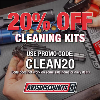 AR15Discounts - 20% off AR-15 Cleaning Kits w/ code: CLEAN20 + Rifle Kits from $349.95 - From $1.56 (Free S/H over $175) - $1.56