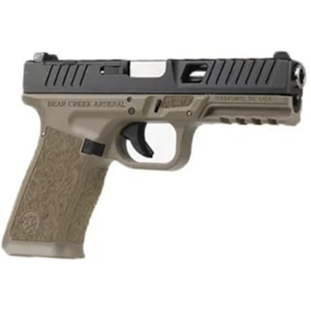 BC-101 BCA Grizzly Window Cut 9mm Handgun 1:16 Twist 17+1 Capacity FDE Stainless Steel-Non-fluted-416R Stainless Steel-Non-Threaded - $299 - $299.00