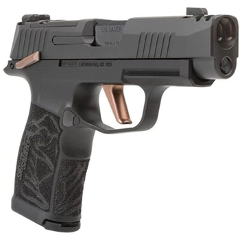 Sig Sauer P365XL Rose 3.1" 9mm 12Rd Compact Semi-Auto Pistol - Black - 365XL9ROSEMS - $807.49 w/code "August15" ($9.99 Flat Rate Shipping) - $807.49
