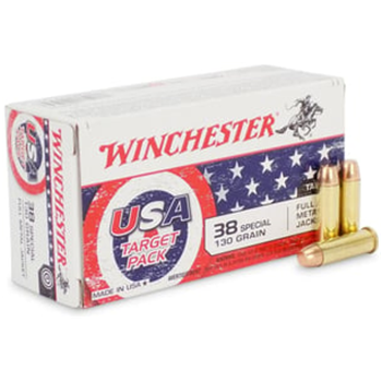 Winchester USA 38 Special 130 Grain FMJ 500 rounds - $216.11 w/code "5Aug24" (Free S/H over $149) - $216.11
