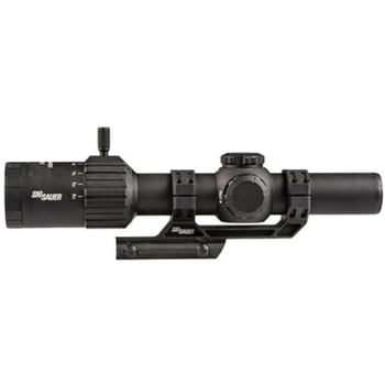 Sig Tango MSR LPVO 1-6x24mm SFP Rifle Scope With Alpha Cantilever MSR Mount, Black - $279.99 - $279.99