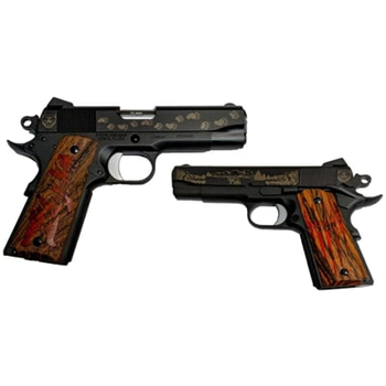 Fusion Combat Carry Black 10mm 4.5" Barrel 8-Rounds Bear Engraved Grips - $794.99 ($9.99 S/H on Firearms / $12.99 Flat Rate S/H on ammo) - $794.99