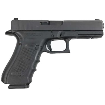 Used Glock G17 Gen 4 9mm 4.49" 17rd Pistol, Black - $319.99 - $319.99