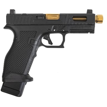 PSA Sabre Dagger Full Size - S 9mm Pistol, TiN-Threaded Barrel, W/Mag extensions, Black - $599.99 - $599.99