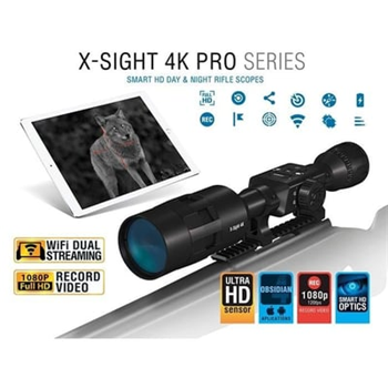 ATN X-Sight 4K Pro 5-20x Smart Day/Night Scope Black - $539.99 shipped after code "WLS10" - $539.99