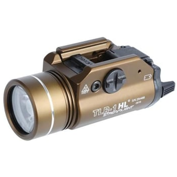 Streamlight TLR-1 HL 1000 Lumen Tactical Weapon Light Flat Dark Earth Brown - $139.99 - $139.99
