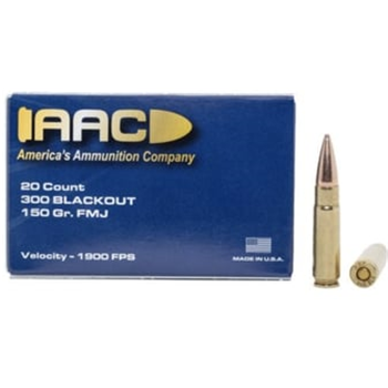 AAC 300 Blackout 150 Gr FMJ 20Rnd - $11.99 - $11.99