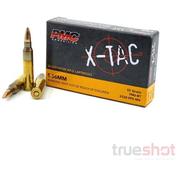 PMC X-TAC 5.56x45mm 55-Gr. FMJ 1000 Rnds - $459.99 - $459.99