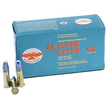 Aguila - Golden Eagle - 22 Long Rifle - 40 Grain - SVSP - $109.99 - $109.99