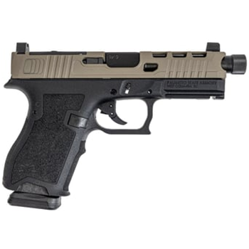 PSA Dagger Compact 9mm Pistol With SWR RMR Slide &amp; Threaded Barrel, FDE, 2-Tone (Rear Sight Rear) - $379.99 - $379.99