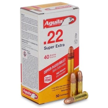 Aguila Super Extra 22 LR 40 Grain HV SP 2000 Rnds - $123.40 w/code "5Aug24" (Free S/H over $149) - $123.40
