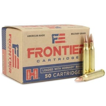 Hornady Frontier Military Grade 223 Remington 55 Gr FMJ 500 rounds - $249.36 w/code "5Aug24" (Free S/H over $149) - $249.36