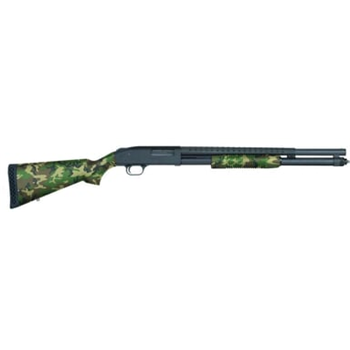 Mossberg 590 12GA 20" 8rd 3" Pump-Action Shotgun - Woodland Camo - 50710 - $399 ($9.99 Flat Rate Shipping) - $399.00