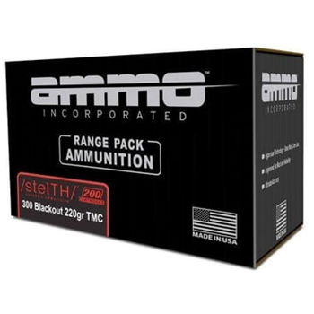 Ammo Inc StelTH 300 Blackout Ammo 220gr Subsonic TMC 200rds - $159.99 - $159.99