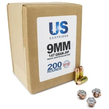 US Cartridge 9mm 147 Gr Nosler JHP 200 rounds Bulk (Limit 1) - $75.04 w/code "5offpow" (Free S/H over $149) - $75.04