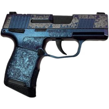 Sig Sauer "Guns &amp; Roses-Mongoose Purple" P365 Optic Ready 9mm 10+1 Rounds 3.1" Barrel Polymer Grips Night Sights - $577.3 (Free Shipping on Firearms) - $577.30