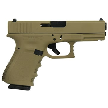 Glock 19 Gen 3 Flat Dark Earth 9mm 4.02" Barrel 15-Rounds - $541.99 ($9.99 S/H on Firearms / $12.99 Flat Rate S/H on ammo) - $541.99