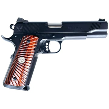Wilson Combat CQB Elite Pistol 45 ACP 5 in Fiber Optic Cocobolo Grips Black Armor-Tuff 8 Rds - $3299 + $9.99 S/H - $3,299.00