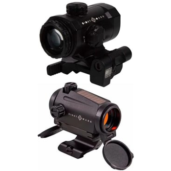 Sightmark MTS Mini Solar 1x22mm Red Dot &amp; Sightmark XTM3 3x18mm Magnifier - $249.98 - $249.98