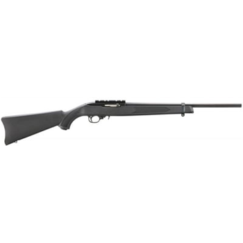 Ruger 10/22 Carbine .22LR Semi Auto Rifle - 10+1 Rounds, 18.5" Barrel, Black Synthetic Stock, Blue/Black - $179.99 (Free Shipping on Firearms)