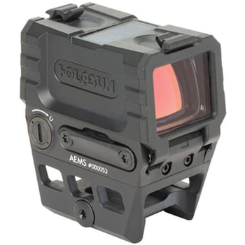 Holosun AEMS Red Multi-Reticle 2 MOA Circle-Dot Micro Reflex Sight w/Solar Failsafe &amp; Shake Awake - $351.99 (Eurooptic pays the sales tax on it!) - $351.99