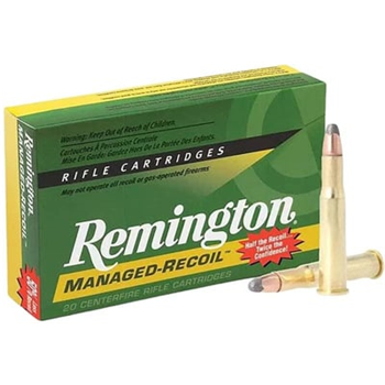 Remington Managed Recoil 30-30 Winchester 125 Grain Remington Core-Lokt JSP Ammo Rifle Ammo - 20 Rounds - RL30301 - $22.99 ($9.99 Flat Rate Shipping) - $22.99