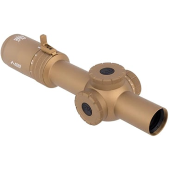 Primary Arms Compact PLxC 1-8X24 SFP Rifle Scope - Illuminated ACSS Nova Fiber Wire Reticle - Flat Dark Earth - $1274.99 - $1,274.99