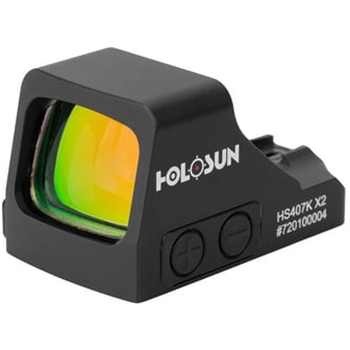 Holosun HS407K X2 6 MOA Reflex Sight, Black - $197.99 + Free Shipping - $197.99