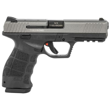 SAR USA SAR9 Pistol Platinum 9mm 4.40" Barrel 17-Rounds 3-Dot Contrast Sights - $329.99 ($9.99 S/H on Firearms / $12.99 Flat Rate S/H on ammo) - $329.99