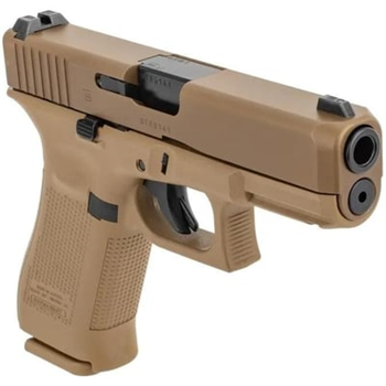 GLOCK Blue Label 19X Gen5 9mm Pistol - Night Sights - Coyote Tan - $533.5 - $533.50